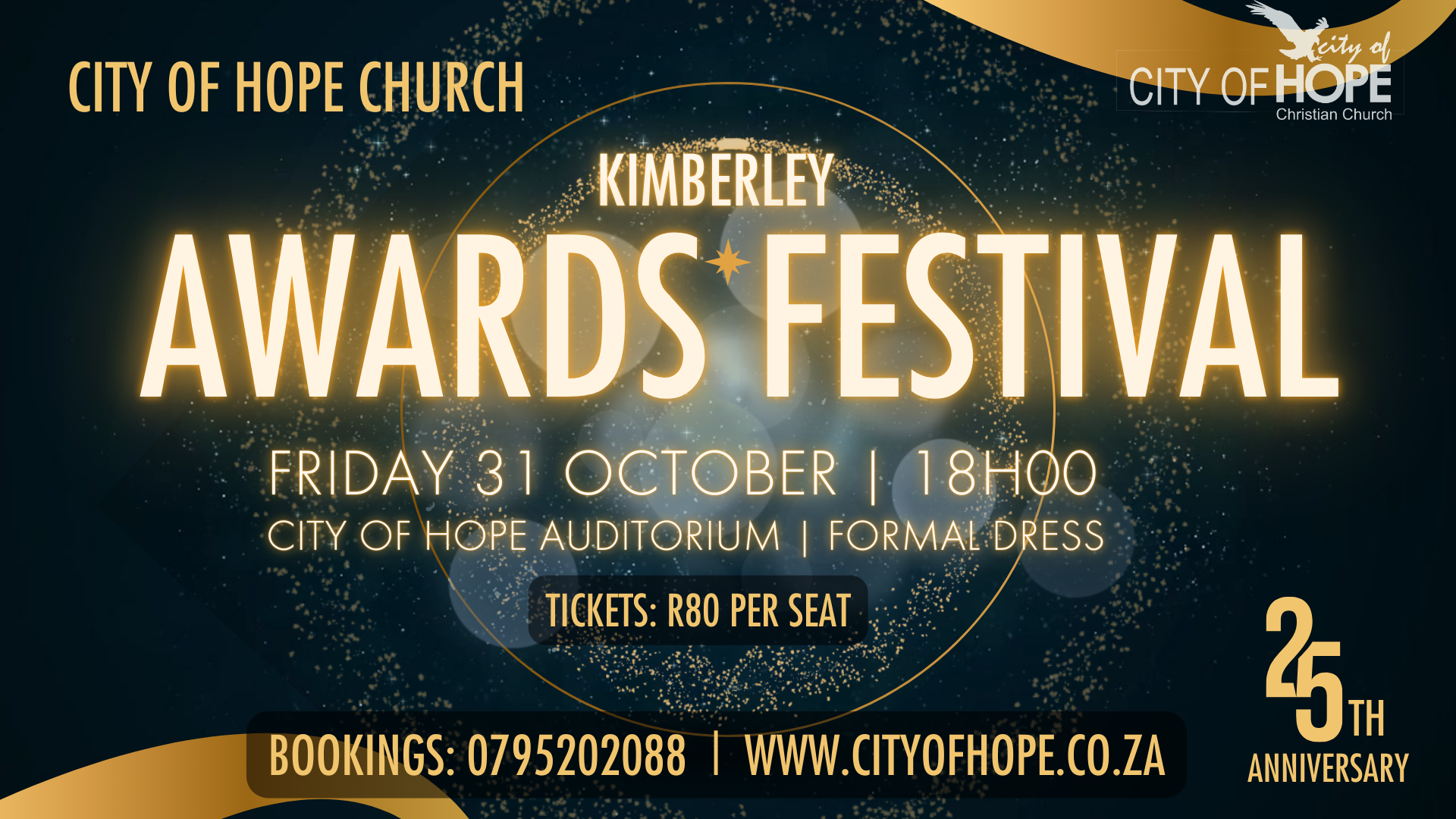 Kimberley Awards Festival 31 October