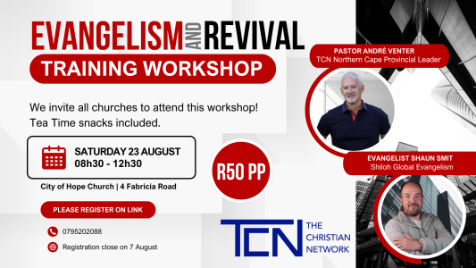 Registrations closed - Revival & Evangelism Training Workshop